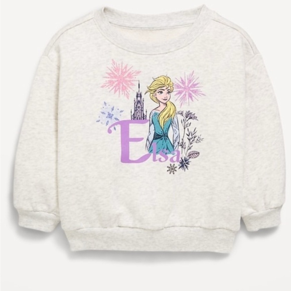 NEW…Disney Elsa Graphic Sweatshirt